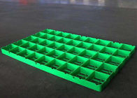 Изготовленный на заказ паллет пола Варерхоузе земной зеленый пластиковый на замораживатель -30 к низкой температуры