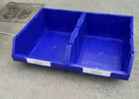 Синь/красный цвет штабелируя пластиковые коробки ящика для безопасного хранения частей 600 * 400 * 230мм