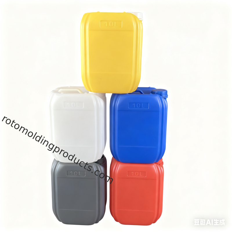 Пищевая пластиковая канистра объемом 30 литров с крышкой для хранения химикатов и меда