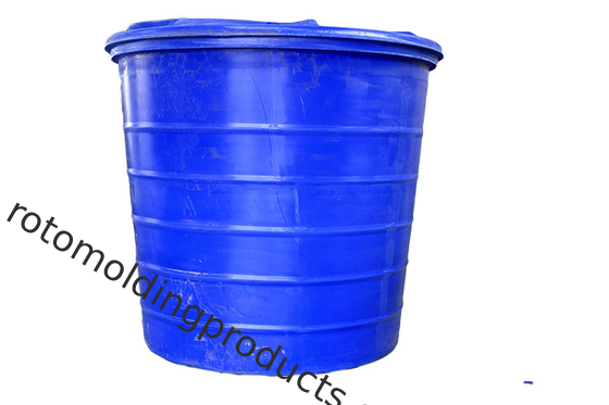 1500 галлон полиэтиленовой компании открытый верхний круглый пруд 6000 литровые контейнеры для дождевой уборки